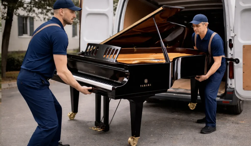 kuyruklu piyano taşıma hizmeti profesyonel grand piano nakliyat İstanbul güvenli piyano taşıma