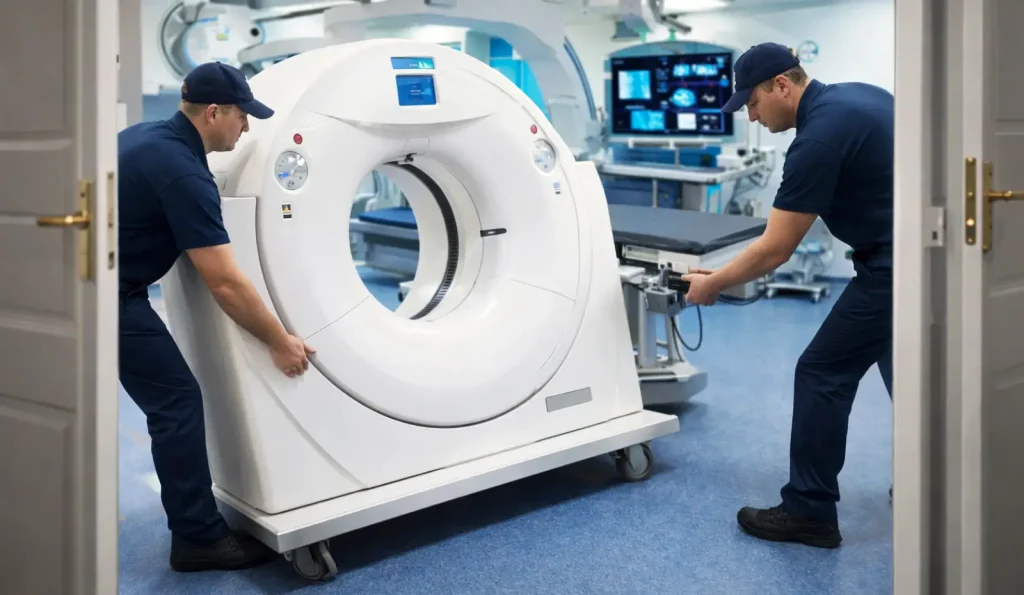 tıbbi cihaz taşıma hizmeti profesyonel hastane cihazı nakliyat güvenli medikal cihaz taşıma